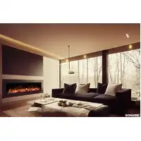 Bonaire 72" Linear Inbuilt Electric Fireplace
