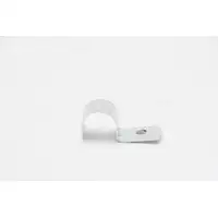 Electrical - Conduit Mounting Saddle - Half, Zinc plated metal - 20mm 100pc/box