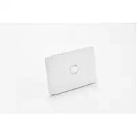 iSwitch - Edge Series - 1 Gang Switch 10A Horizontal