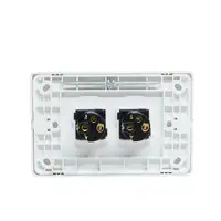 iSwitch - Trim Series - 2 Gang Switch 10A Horizontal