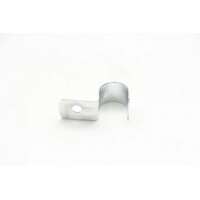 Electrical - Conduit Mounting Saddle - Half, Zinc plated metal - 40mm 45pc/box