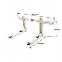 Powder coated wall bracket 180kg
