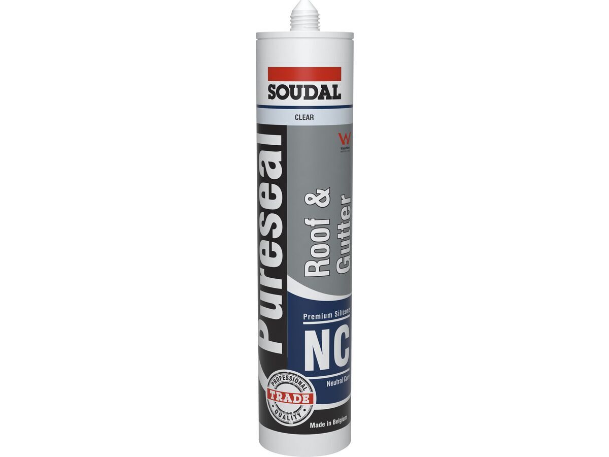 Soudal - Pureseal Roof & Gutter Clear 300ml