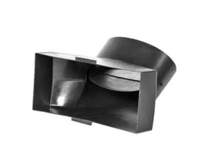 350.150.200 Oval Boot Plastic 45 Deg Pop