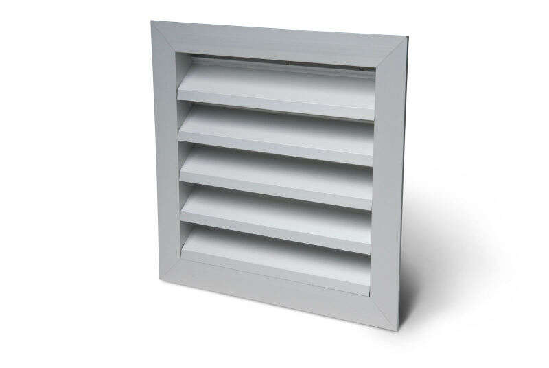 400.400 Alum. External Louvre Weather Proof Grille