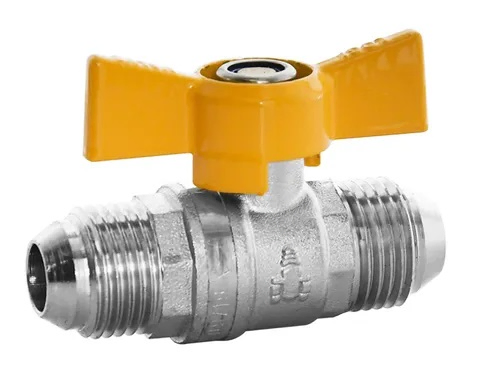 AGA Approved Gas Cock 10C X 10C SAE No Nuts