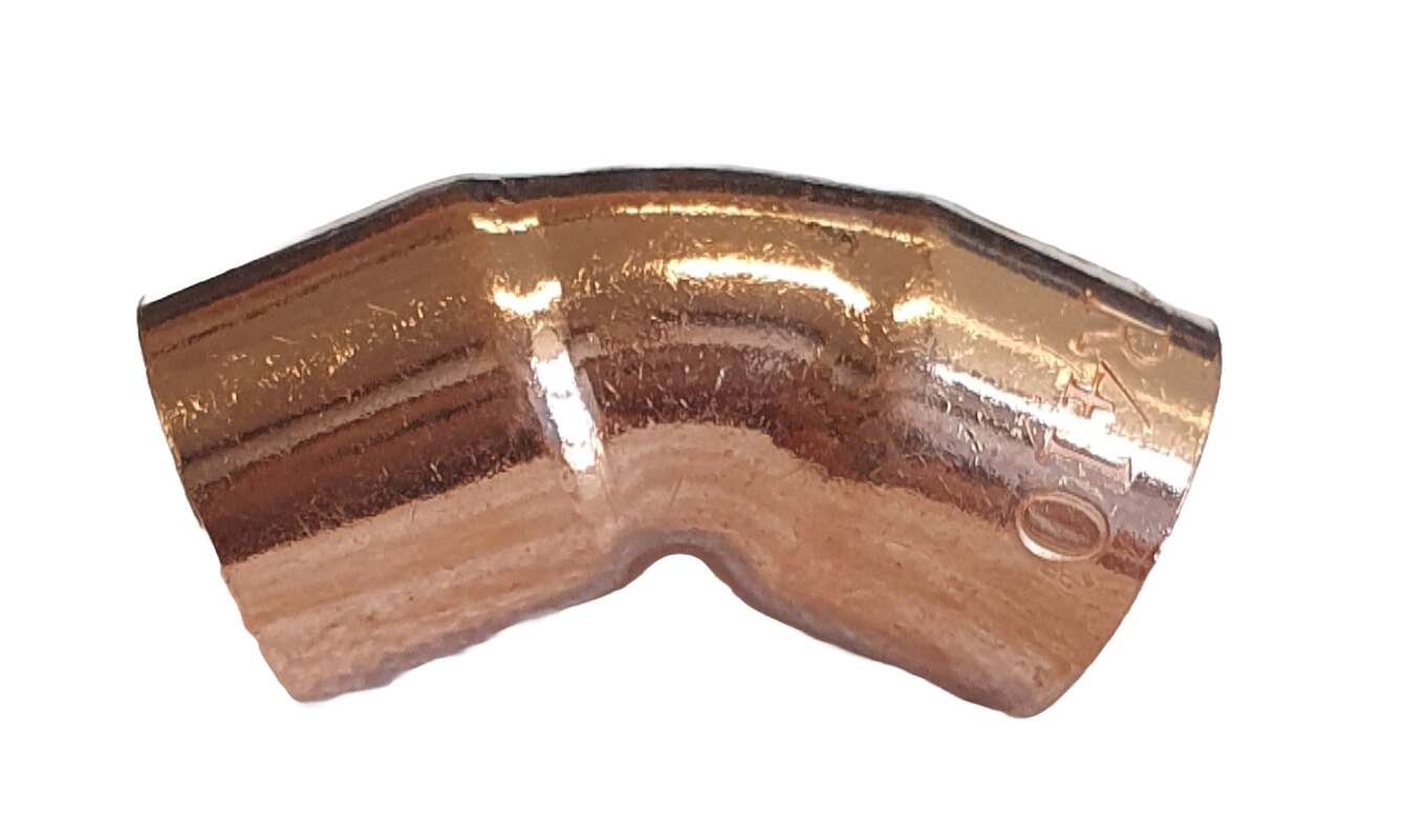 Copper Elbow 45 9.52mm 3/8"