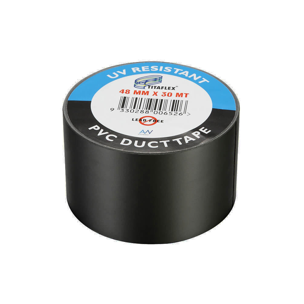 Duct Tape Black UV Resistant 48MM X 30Mt