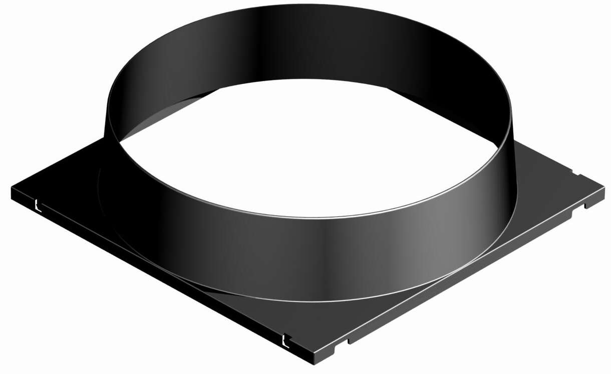 DIRECT VENT N/ADAPT 400SQ>350Ø