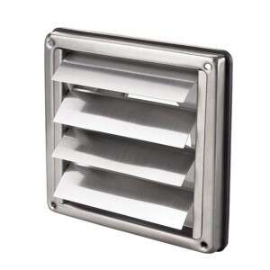 Exh Gravity Vent Suit 125mm Duct Stainless Steel