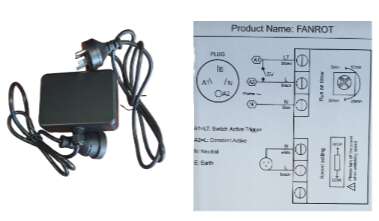 Run On Timer To Suite 240V Fans 3>20 Min Settings