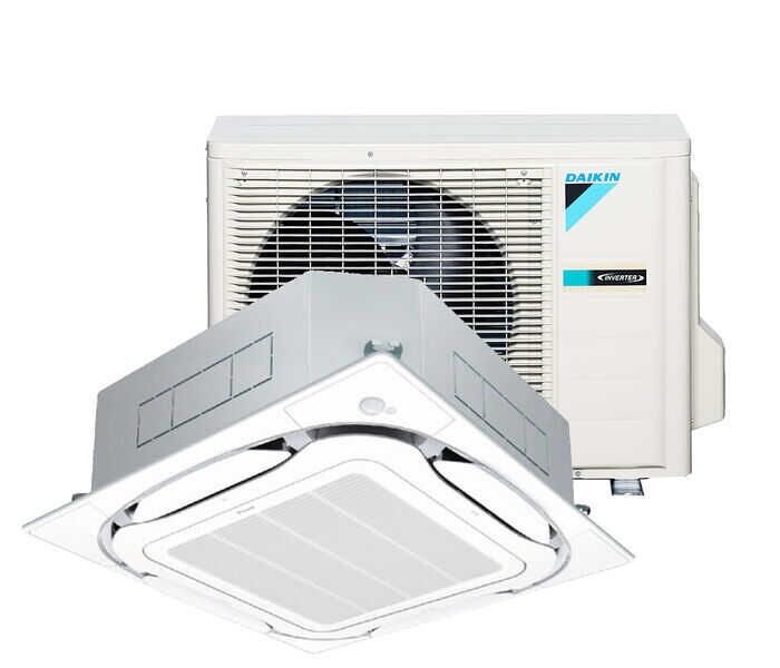 DAIKIN - 6.0kw Premium Streamer Cassette (R32) Series - SkyAir Systems - Cassette - Single Phase - System FCTA60A-VC2V - KIT
