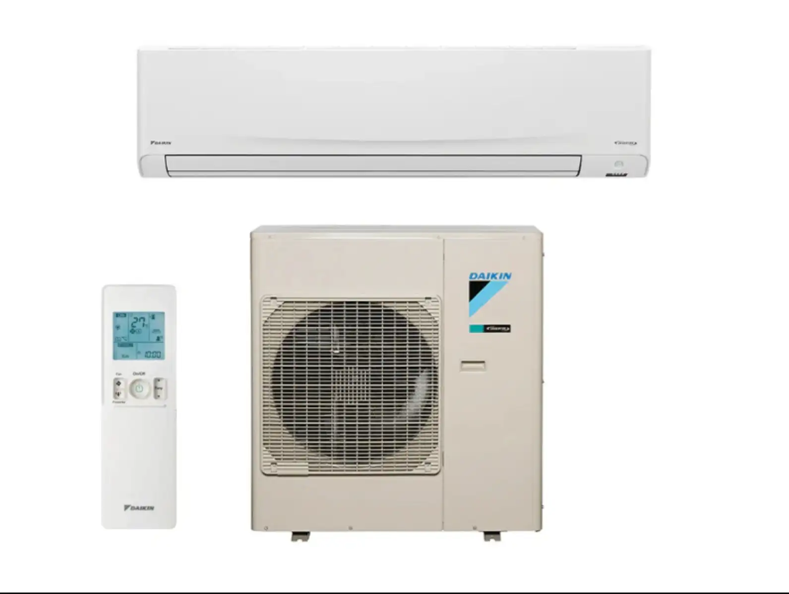 Daikin - 9.0kW Reverse cycle Split System Air conditioning KIT - Open-Box Display Unit - Pickup Only
