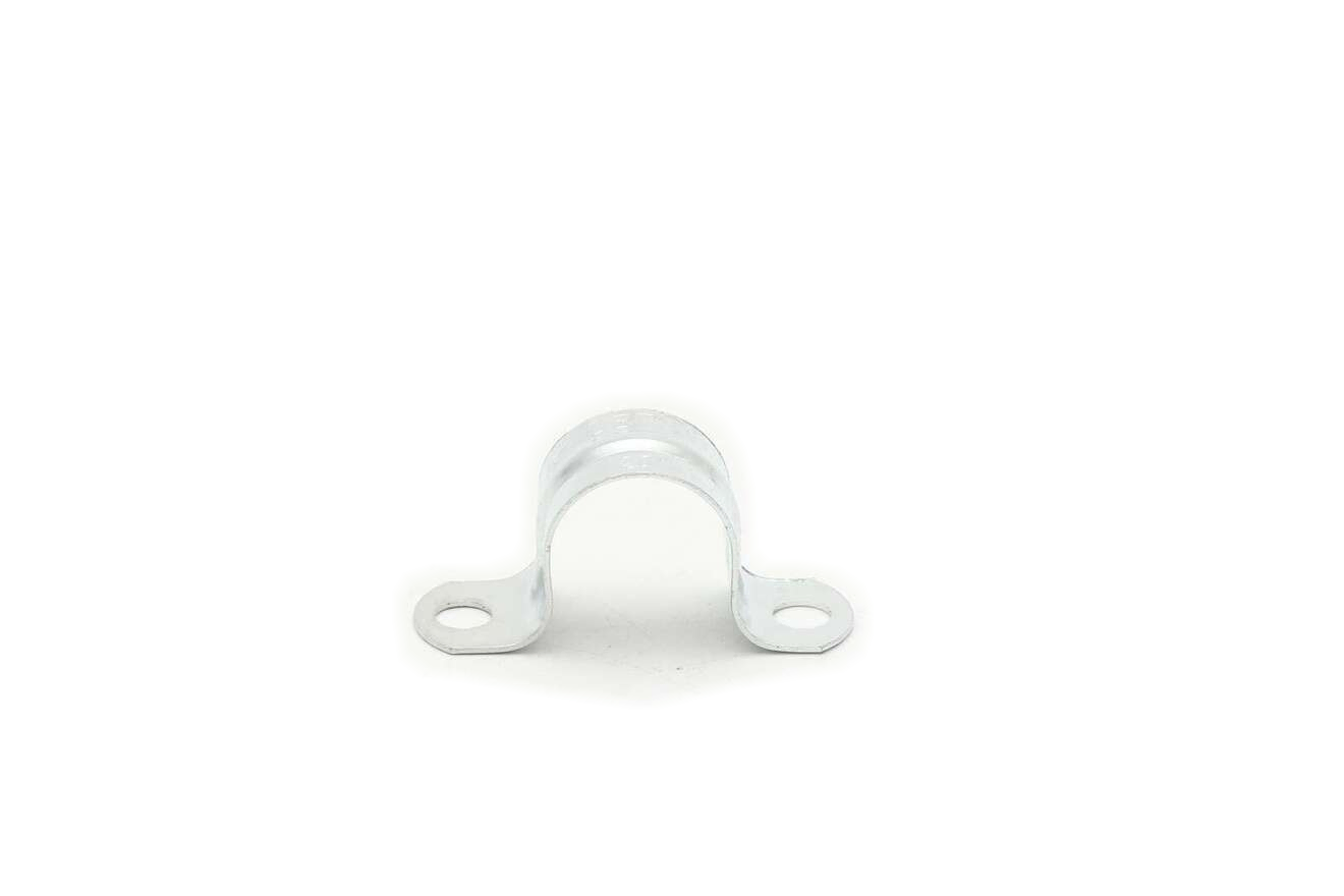 Conduit Mounting Saddle - Full, Zinc plated metal - 20mm 100pc/box