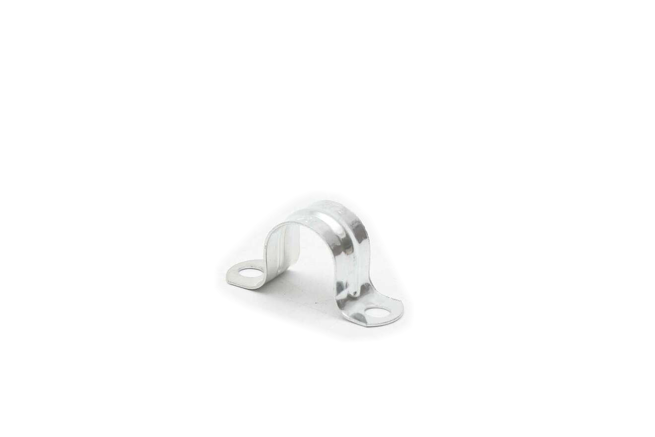 Conduit Mounting Saddle - Full, Zinc plated metal - 40mm 45pc/box