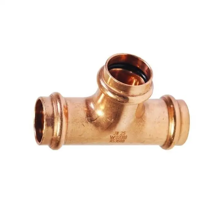 iTemp - iPress Tee Equal 15mm water fitting Bpress