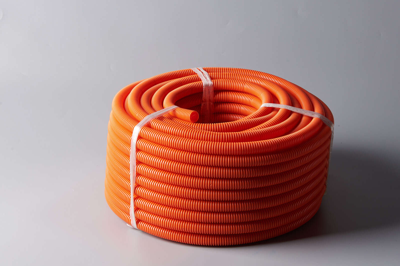 Electrical - Corrugates Conduit Heavy Duty Grey 25mm - 50m