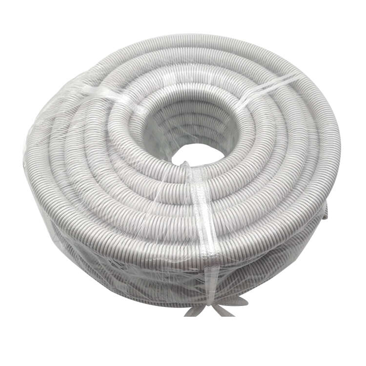 Corrugates Conduit Medium Duty Grey 25mm - 50m