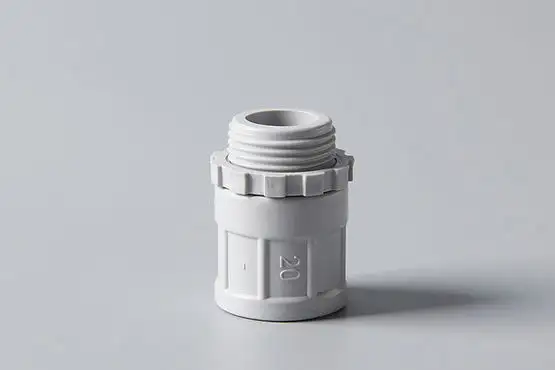 iTemp Electrical - Rigid Conduit Screw Adaptor Grey Lock ring 25mm