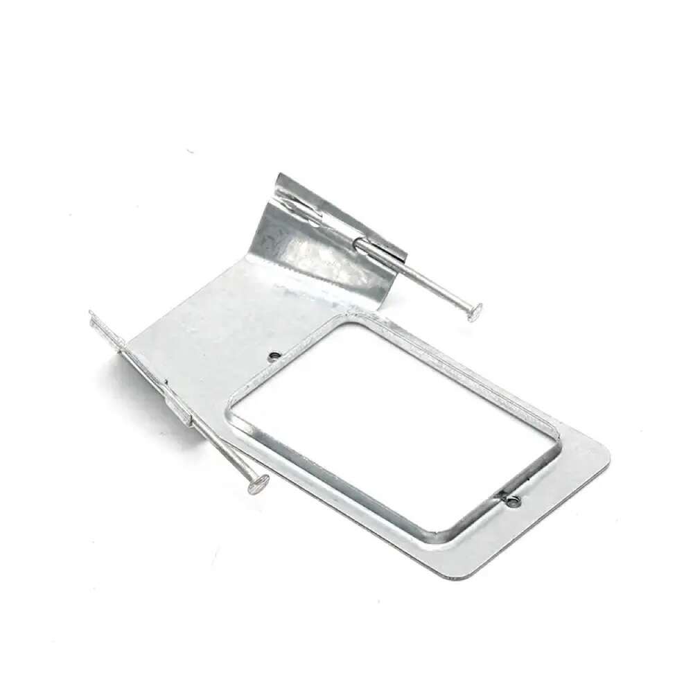 Electrical - Stud Bracket Horizontal Pre-Nailed 1.0mm Thickness - 25 Pack