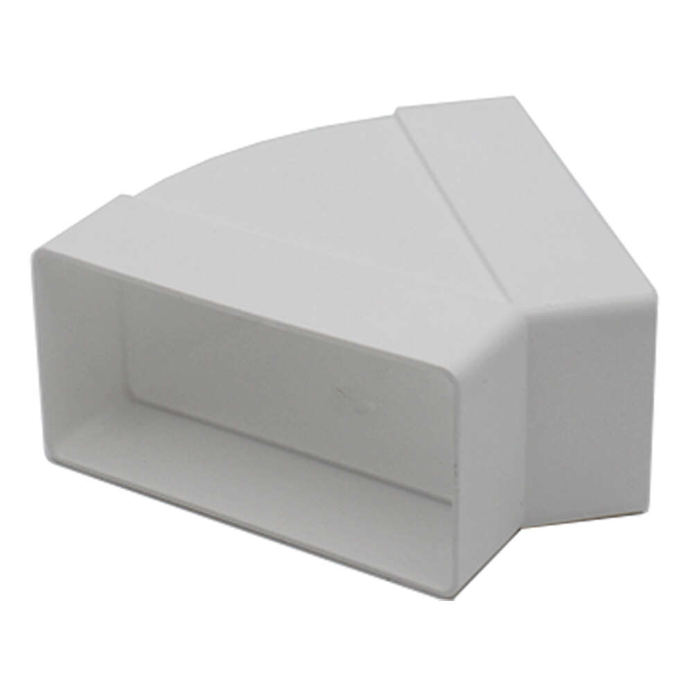 Duct Horizontal 45 degree bend 350x75