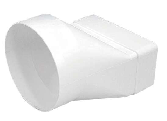 Round to Rectangular adaptor 200 (350x75)
