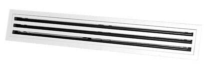 3>Slot Linear Diffuser Removable Core White