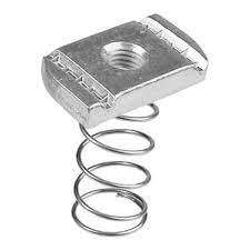 UniStrut Nut M10 Long Spring>S1008Z