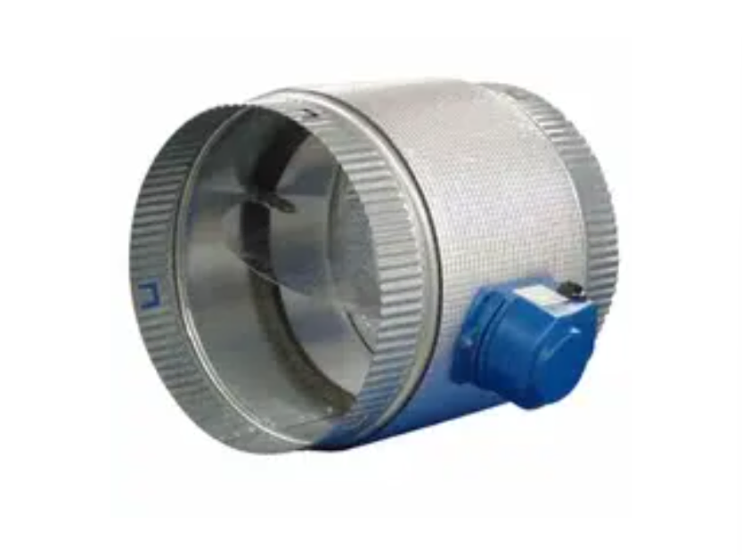 400mm 2.5Nm 24v Metal Motorised Damper With 12Mtr Zone RJ12 Cable