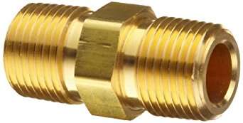 Nipple Hex BRS 15mm