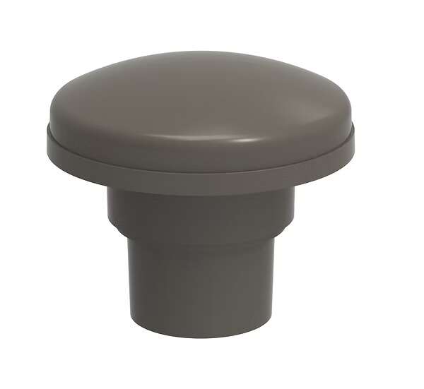Omega 6-inch Corrugated Flashing Roof Exhaust Vent - Gully