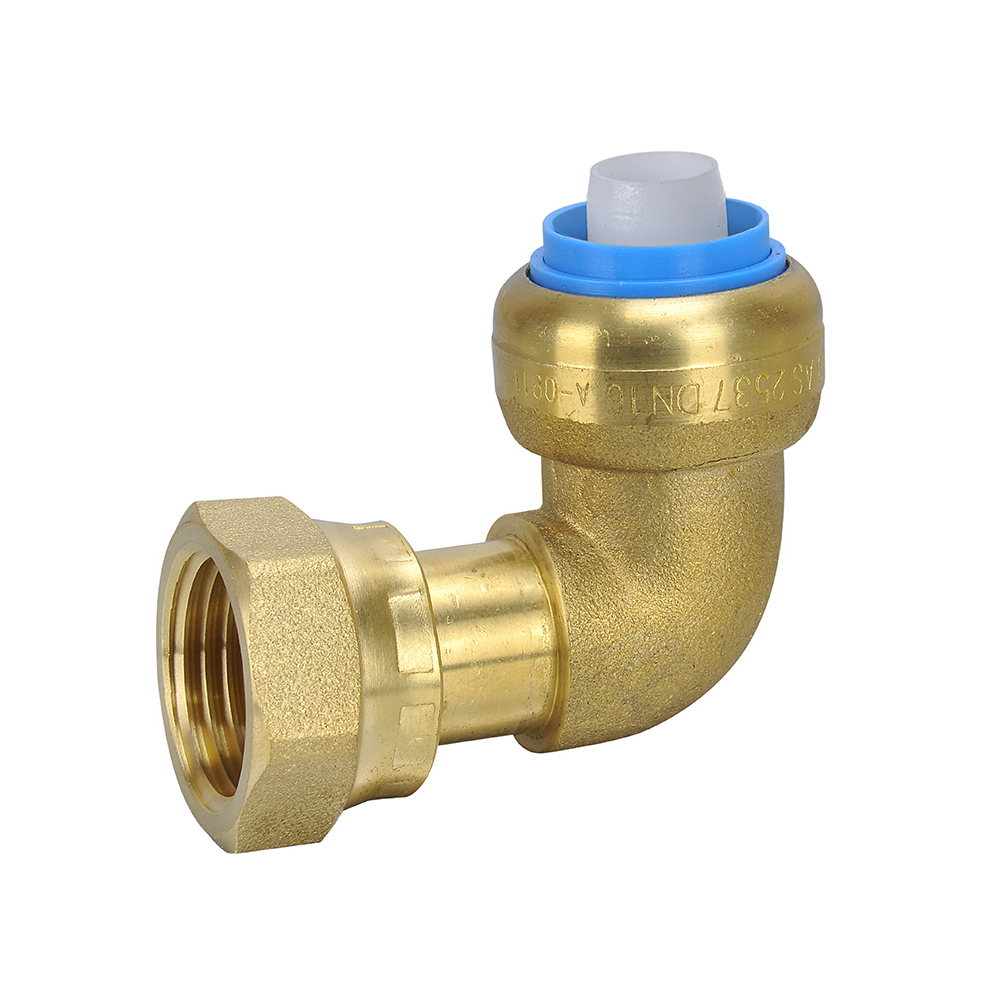 QuikPEX Bent Tap Connector 16MM X 15FI