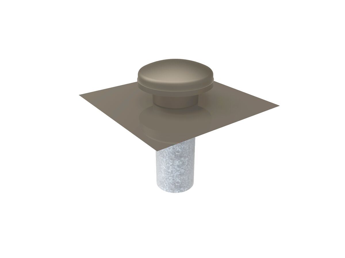 OmegaBALvent 6 inch Surf Mist/Off White - STANDARD EXHAUST VENT BAL