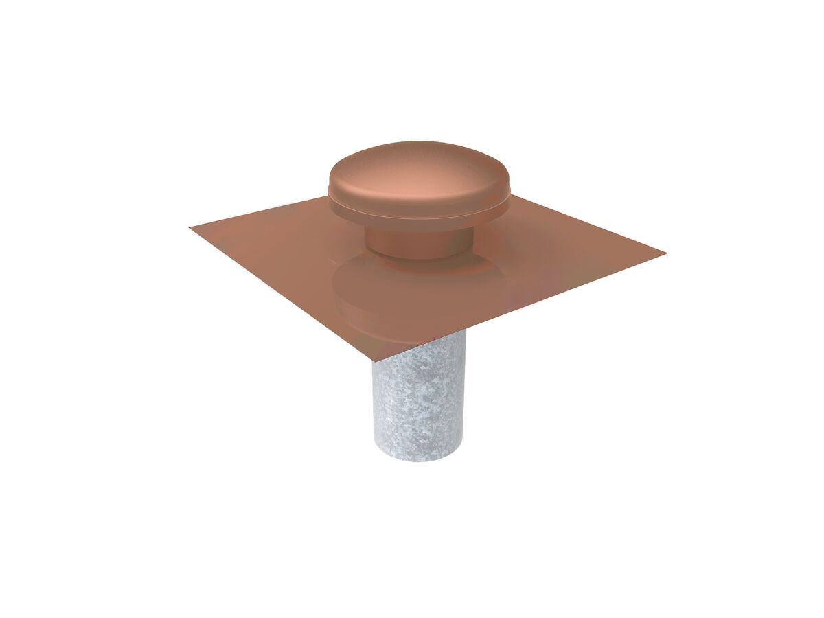 OmegaBALvent6 inch Terracotta - STANDARD EXHAUST VENT BAL