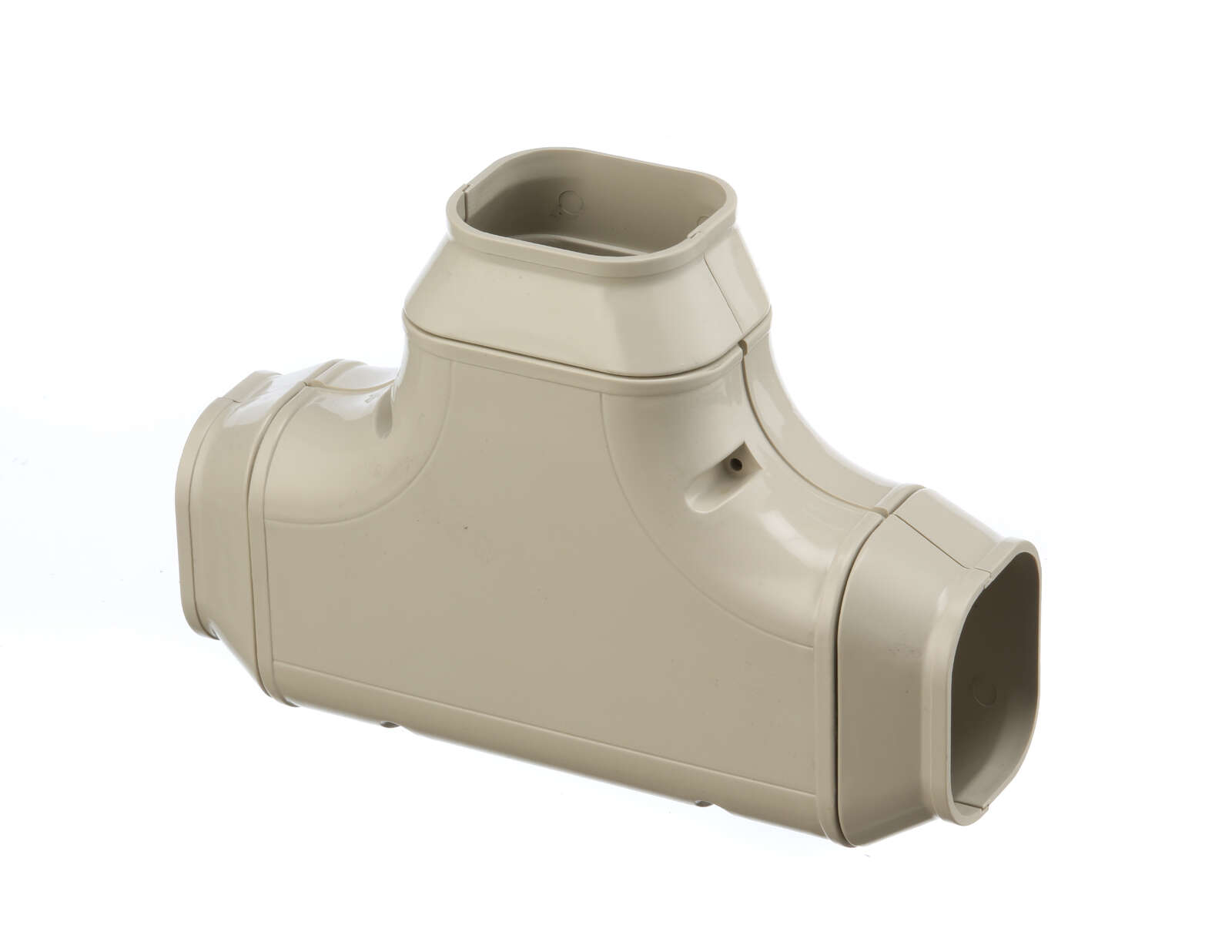 Pvc Pipe Duct 100mm Tee c/w Two Loose Reducers> 80