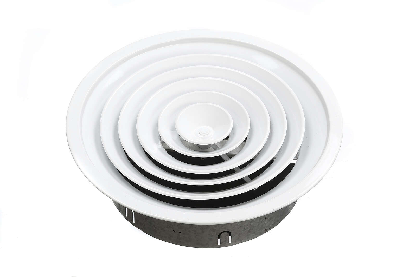 150mm Neck Round Diffuser B/D And M/Clips