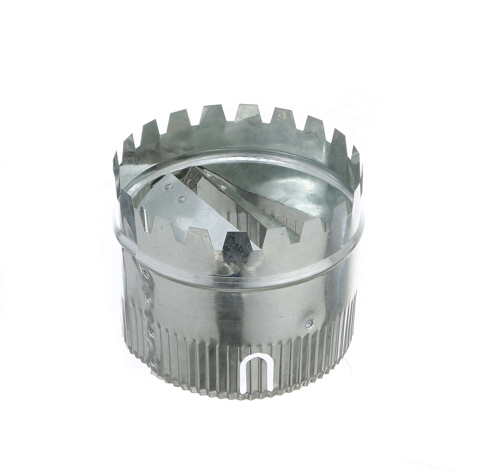 350mm Metal S/Collar With Butterfly Damper