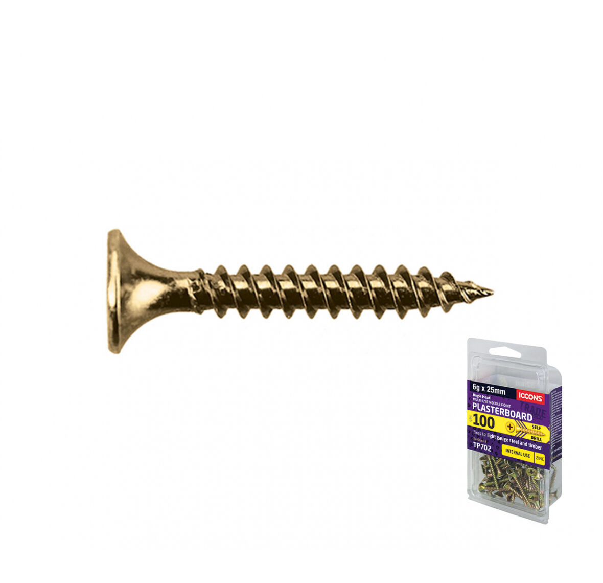 Iccons - Needle Point Bugle Fine Zy 7-15 X 50 Trade - Pack of 100