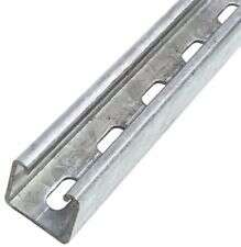 20.40.20>1.6mm Slotted Gal. U Chnl. 3>Mtr Lg.