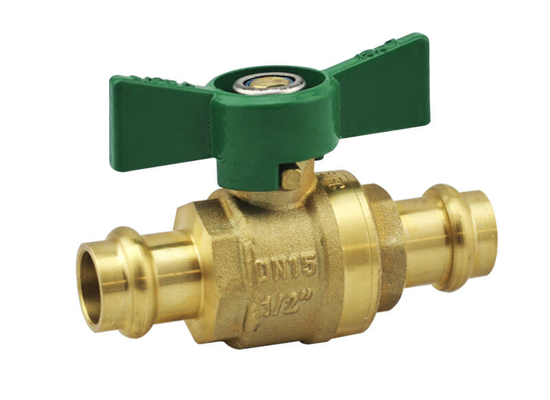 Watermarked BV Press Fit Butterfly Handle DN25 X 25F Lilac